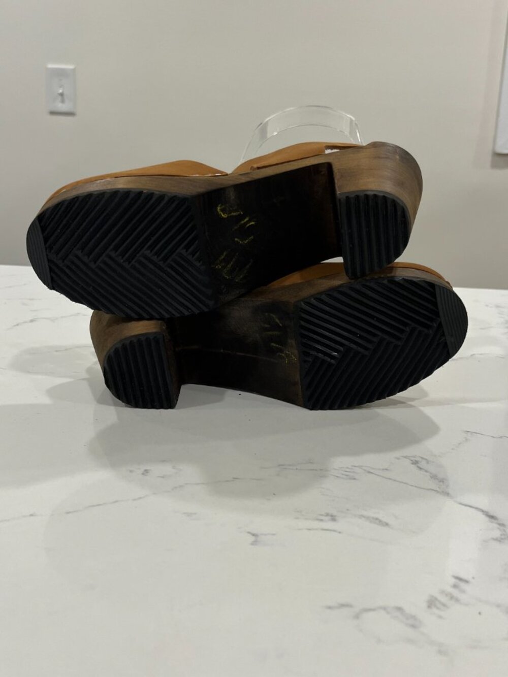 Lotta From Stockholm Highwood Clog Sandals with High Heel Size 38 / 7 - Picture 8 of 8